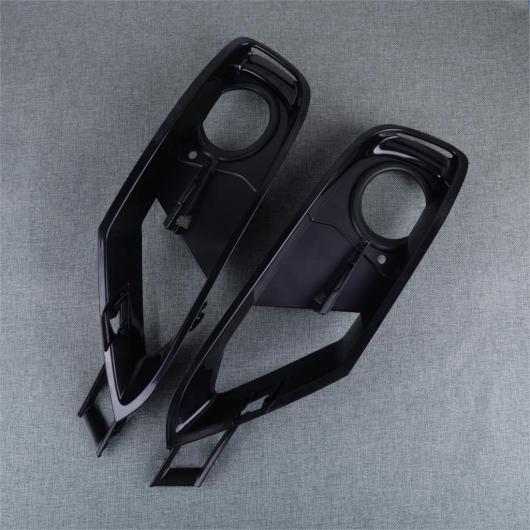 1ペア 部分 オープン グリッド フォグライト グリル プラスチック 51117300739 適用: BMW F30 F31 2012 2013 2014 2015 AL-FF-7325 AL