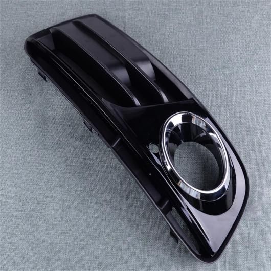 プラスチック フロント 左 バンパー ロワー グリル フォグライト カバー クローム リング トリム 適用: アウディ Q5 2013 2014 AL-FF-7329 AL