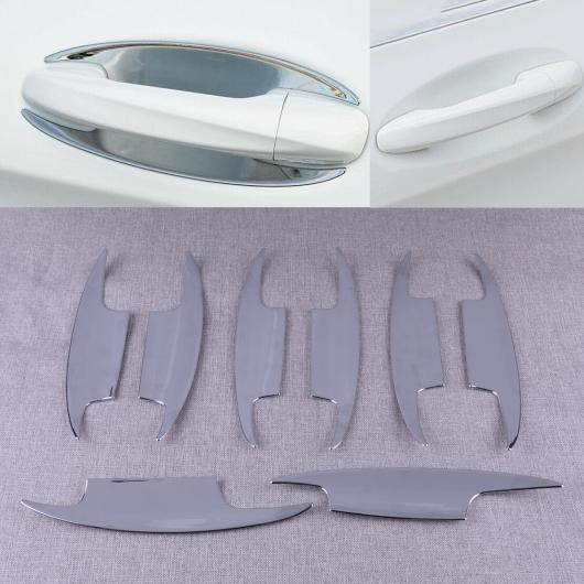 4 ペア クローム ドア ハンドル モールディング トリム ボウル カップ サラウンド カバー 適用: メルセデス X253 C253 C292 W213 S213 W205 S205 AL-FF-7465 AL