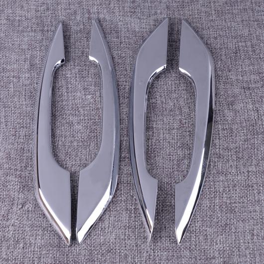 AL 4ピース ABS クローム ドア ハンドル トリム カバー ストリップ 適用: アウディ A4 B9 A5 F5 Q5 FY 2018 2019 AL-FF-7472