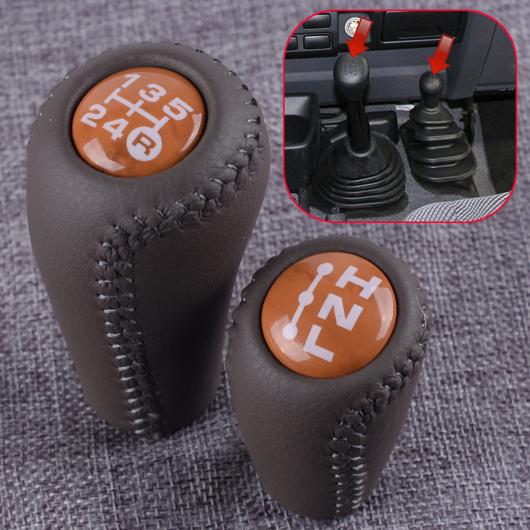 ステッチ ギア レバー シフト ヘッド シフター ノブ 適用: トヨタ ランドクルーザー FJ70 FJ76 FJ77 FJ78 FJ79 LC70 LC71 LC76 LC77 LC79の通販は