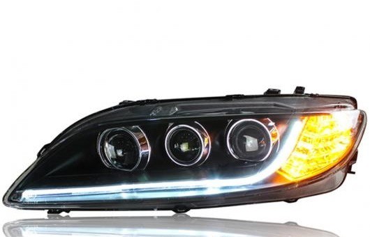 ヘッドライト 適用: マツダ 6 2003-2014 LED ヘッドランプ デイタイムランニングライト DRL バイキセノン HID 4300K〜8000K 35W・55W AL-HH-0107 ALの通販は 181,620円