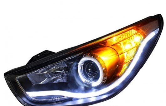 適用: エンジェル アイ LED ヘッドライト ヒュンダイ IX35 DRL レンズ ダブル ビーム HID キット キセノン BI 4300K〜8000K 35W・55W AL-HH-0158 ALの通販は 181,620円
