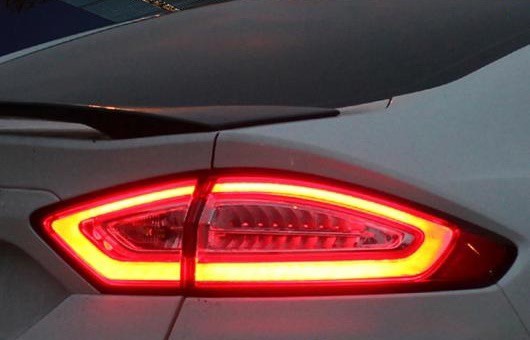 テール ランプ 適用: フォード/FORD モンデオ ライト 2013 LED リア DRL + ブレーキ パーク シグナル ストップ レッド AL-HH-0189 AL