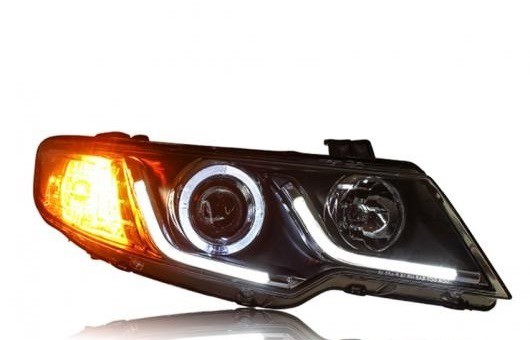 ヘッドライト 適用: 起亜 フォルテ 2009-2012 LED ヘッドランプ デイタイムランニングライト DRL バイキセノン HID 4300K〜8000K 35W・55W AL-HH-0195 ALの通販は 181,620円