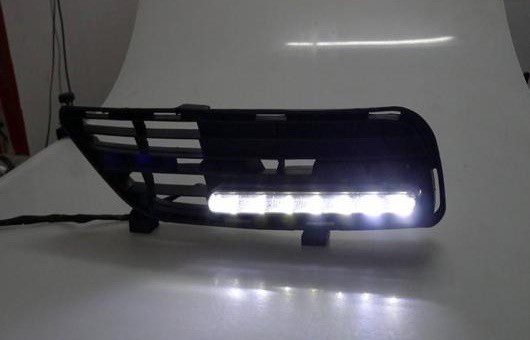 適用: トヨタ マーク X 2010-2012 LED DRL レイツ/マークX 高光度 ガイド フォグ ランプ デイタイムランニングライト AL-HH-0460 AL