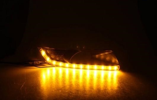 適用: ホンダ クロスツアー 2012-2014 LED DRL デイタイムランニングライト 高光度 ガイド D AL-HH-0472 AL