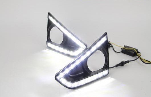 適用: トヨタ レイツ/マークX LED DRL フォグ ランプ デイタイムランニングライト 高光度 ガイド AL-HH-0487 ALの通販は