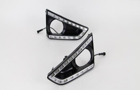 適用: トヨタ レイツ/マークX LED DRL フォグ ランプ デイタイムランニングライト 高光度 ガイド AL-HH-0487 AL