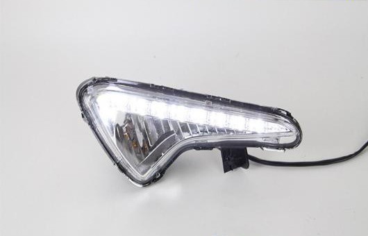 適用: ヒュンダイ/現代/HYUNDAI ヴェルナ LED DRL フォグ ランプ デイタイムランニングライト 高光度 ガイド AL-HH-0490 AL