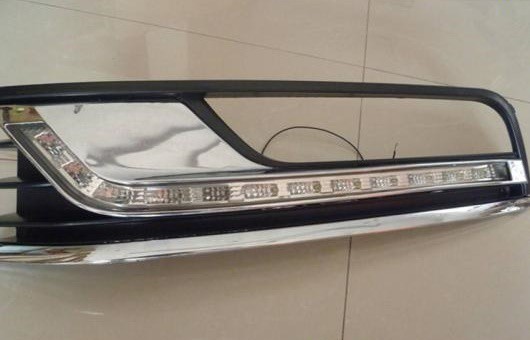 適用: VW フォルクスワーゲン/VOLKSWAGEN マゴタン 2011-2013 LED DRL フォグ ランプ デイタイムランニングライト 高光度 ガイド AL-HH-0