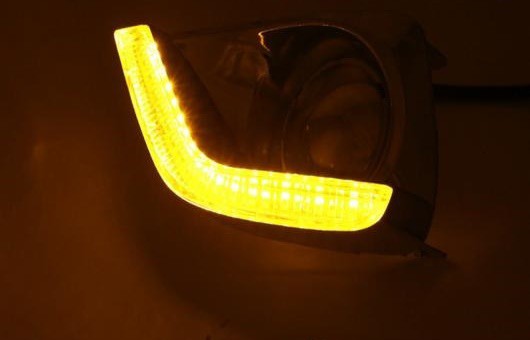 適用: トヨタ ヴィオス LED DRL 高光度 ガイド フォグ ランプ デイタイムランニングライト AL-HH-0513 ALの通販は