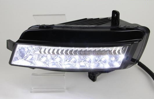 適用: VW フォルクスワーゲン/VOLKSWAGEN ゴルフ 7 2013-2014 LED DRL MK7 高光度 ガイド フォグ ランプ デイタイムランニングライト AL-