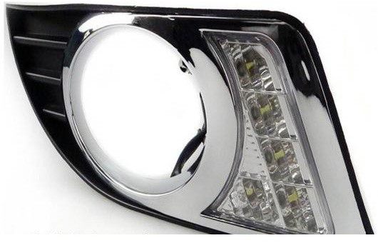 適用: ビュイック/BUICK ラクロス ビュイック エクセル 2008-2012 LED DRL デイタイムランニングライト 高光度 ガイド AL-HH-0569 AL