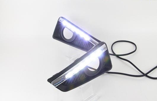 適用: ホンダ シティ LED DRL 2015 フォグ ランプ デイタイムランニングライト 高光度 ガイド AL-HH-0601 AL