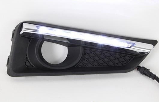 適用: ホンダ シティ LED DRL 2015 フォグ ランプ デイタイムランニングライト 高光度 ガイド AL-HH-0601 AL