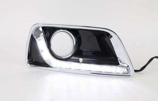 適用: シボレー/CHEVROLET マリブ 2011-2013 LED DRL 高光度 ガイド フォグ ランプ デイタイムランニングライト A スタイル AL-HH-0611 A