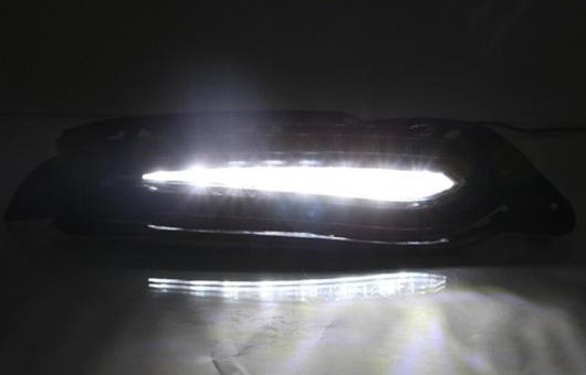 適用: ホンダ ベゼル 2014-2015 LED DRL 高光度 ガイド フォグ ランプ デイタイムランニングライト AL-HH-0615 AL