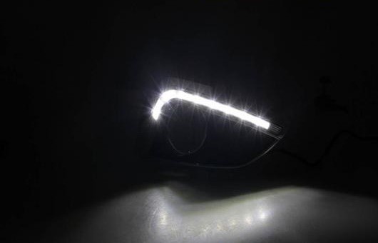 適用: ヒュンダイ/現代/HYUNDAI IX35 2010-2012 LED DRL 高光度 ガイド フォグ ランプ デイタイムランニングライト AL-HH-0686 AL