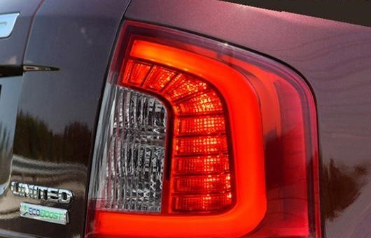 適用: フォード/FORD エッジ テールライト アセンブリ 2012-2014 リミテッド LED テール ライト リア ランプ DRL + ブレーキ 4個 レッド