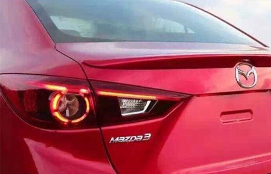 適用: マツダ 3 テールライト 2014-2015 MAZDA3 アクセラ LED テール ランプ リア DRL + ブレーキ パーク シグナル ライト レッド AL-HH-