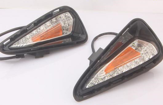 適用: トヨタ カムリ 14-16 LED DRL フォグ ランプ デイタイム ランニング 高光度 ガイド ライト 35W ホワイト・イエロー 5500K AL-HH-08