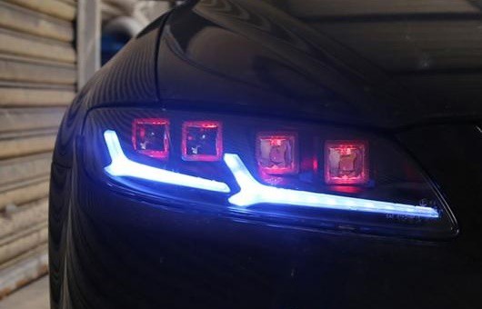 2ピース LED ヘッドライト 適用: マツダ 6 アテンザ 2003-2008 ライト エンジェル アイ オール キット フォグ デイタイムランニングライト AL-HH-1332 AL