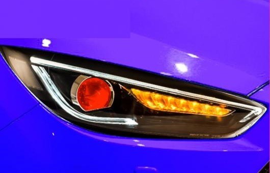 適用: フォード/FORD フォーカス ヘッドライト 2015-2018 ヘッドランプ LED DRL ロー ビーム HID ハイ 4300K ホワイト イエロー〜8000K ホワイト ブルー 35W・55W AL-HH-1374 ALの通販は