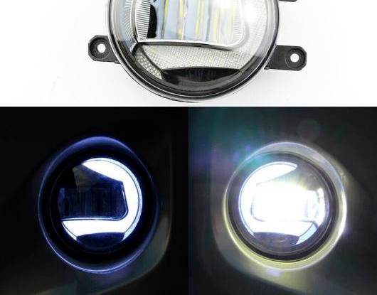 2in1 ファンクション セーフティー ドライビング オート バルブ LED デイタイムランニングライト プロジェクター フォグランプ 適用: トヨタ プラド FJ150 2010-2018 AL-HH-1533 ALの通販は 19,173円
