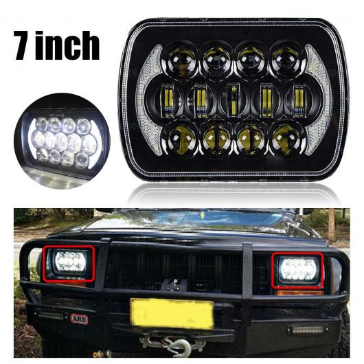 ヘッドライト 105W 7 インチ 長方形 LED プロジェクター ヘッドライト キット 6500LM 適用: ジープ/JEEP トラック ラングラー YJ チェロキー/CHEROKEE XJ トラクター AL-HH-1811 AL 15,280円