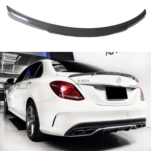 適用: メルセデスベンツ/MERCEDES BENZW205 カーボン スポイラー 4ドア セダン C63 C180 C200 C250 C260 カーボンファイバー リア トランク スポイラー 2014-アップ AL-II-0024 AL