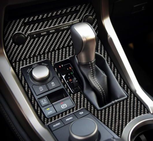 適用: レクサス NX 300H200T LHD RHD アクセサリー ステアリング ホイール ドア ギア パネル 装飾 カーボンファイバー インテリア トリム ステッカー サイン・吹き出し口 AL-II-0032 AL