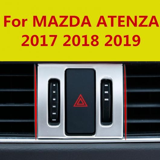適用: MAZDA6 マツダ 6 2017 2018 2019 ワーニング ライト パッチ エマージェンシー ライト スパンコール 装飾 レッド・カーボン AL-II-0033 AL