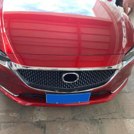 適用: マツダ 6 M6 MAZDA6 アテンザ 2019 2020 フロント ヘッド エンジン メンバー グリル カバー トリム 1ピース AL-II-0148 AL