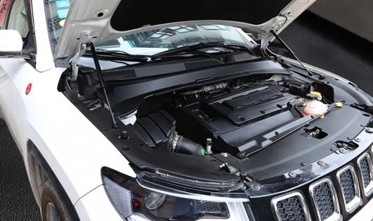 適用: ジープ/JEEP コンパス 2017 2018 フード スプリング 2ピース フロント フード エンジン カバー 油圧式 ロッド ストラット スプリング ショック バー AL-II-0763 AL_3