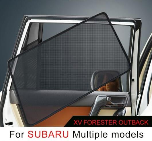 ウインドウ サンシェード メッシュ シェード ブラインド カスタム 適用: スバル XV フォレスター アウトバック 2 フロント サンシェード・2 リア サンシェード AL-II-0874 AL