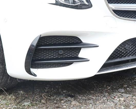 ヘッド フロント フォグライト アイリッド 装飾 カバー トリム ステッカー 適用: メルセデス ベンツ E クラス E43 適用: AMG カーボンファイバー・ブラック AL-II-1000 AL