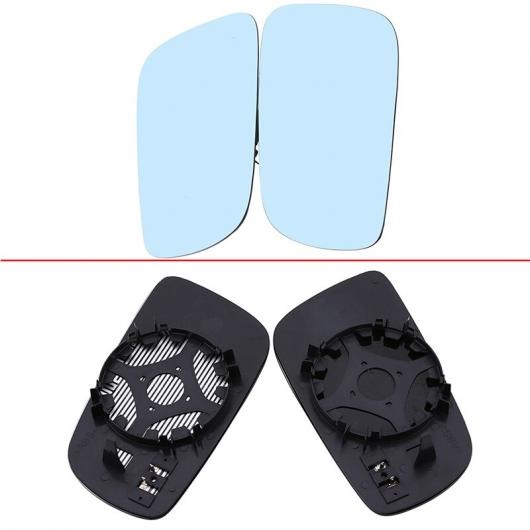 サイド ヒーテッド ウィンド ドア ミラー ガラス 適用: フォルクスワーゲン/VOLKSWAGEN ゴルフ 2000 2001 2002 2003 2004 2005 2006 ブルー レンズ 1ピース 左・1ピース 右 AL-II-1207 ALの通販は