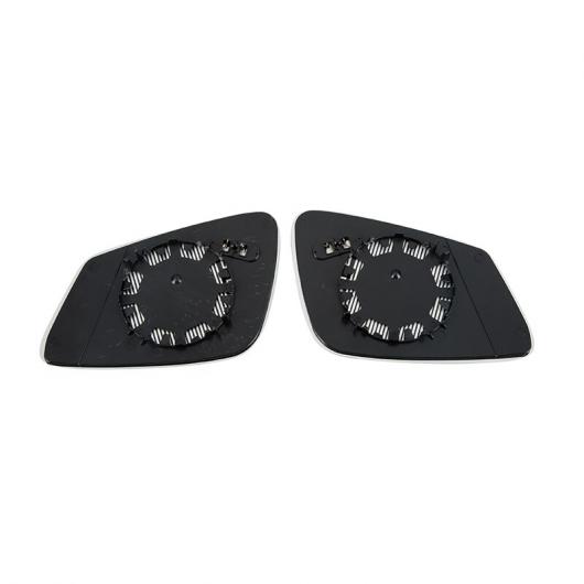 適用: BMW 5 6 7シリーズ F01 F07 F10 F11 F12 右 左ハンドル ウイング ドア サイド ミラー リア ビュー ガラス ブルー ヒーテッド ミラー 1ペア AL-II-1409 AL_4