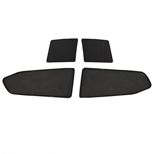 適用: フォード/FORD エスコート/フォーカス ハッチバック/フォーカス セダン/モンデオ/エッジ/ ブラック サイド ウインドウ サンシェード メッシュ シェード ブラインド 7ピースセット AL-II-1530 AL_2