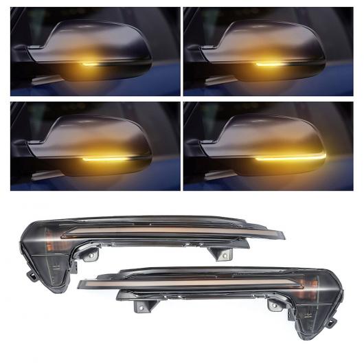 2ピース ダイナミック ウインカー LED 適用: アウディ/AUDI A6 C7 RS6 4G フロー サイド ミラー ライト シーケンシャル フラッシャー 点滅 2013 2014 2015 2017 2018 AL-II-1727 AL