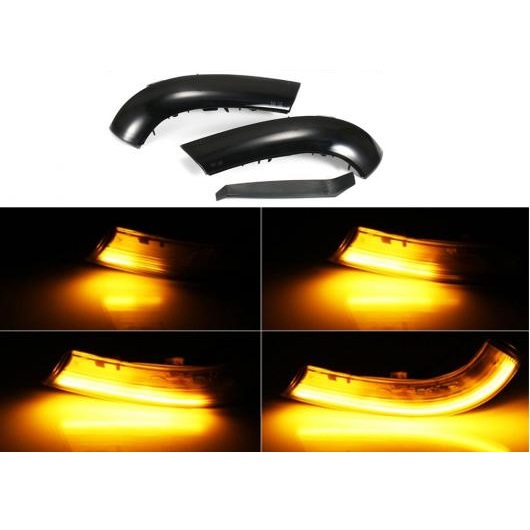 2ピース ダイナミック ウインカー LED バックミラー ミラー インジケーター リピーター ライト 適用: フォルクスワーゲン/VOLKSWAGEN VW ゴルフ 5 ジェッタ MK5 パサート B6 AL-II-1758 AL