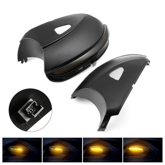 2ピース LED サイド ウイング ダイナミック ウインカー 適用: VW パサート CC B7 ビートル シロッコ ジェッタ MK6 バックミラー ミラー インジケーター AL-II-1780 AL