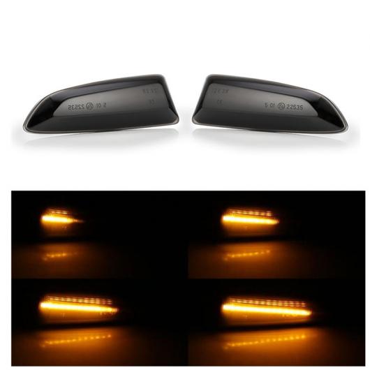 2ピース LED ダイナミック サイド マーカー ライト シーケンシャル ウインカー 適用: オペル/OPEL アストラ J K 2015 ザフィーラ C インシグニア B グランドランド X 2017 AL-II-1931 AL