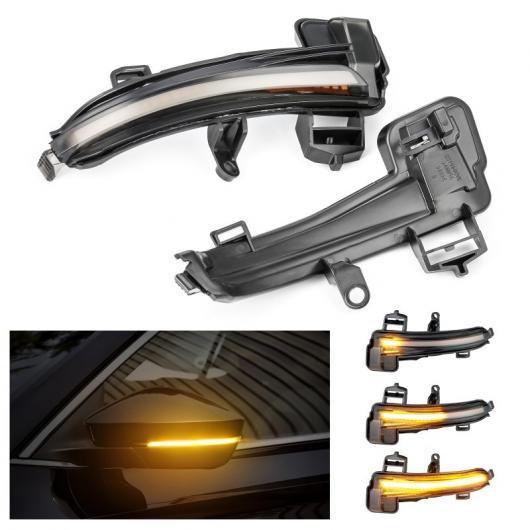 ダイナミック LED ウインカー サイド ウイング バックミラー ミラー インジケーター リピーター 適用: シュコダ スペルブ A7 2016 2017 2018 2019 AL-II-1972 ALの通販は