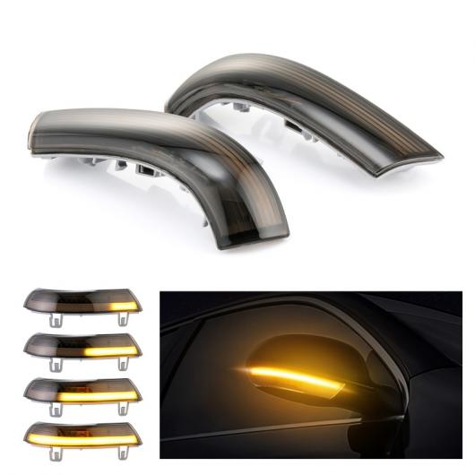 2ピース ダイナミック LED ウインカー サイド ミラー インジケーター 適用: VW パサート B6 ゴルフ 5 ジェッタ MK5 B5.5 GTI V シャラン スペルブ AL-II-1976 ALの通販は 8,081円
