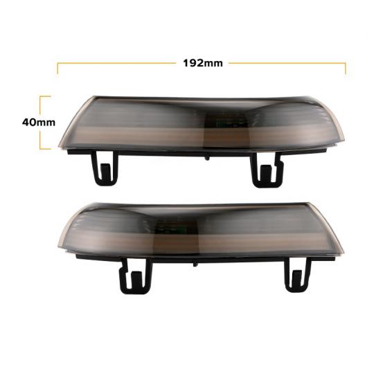 適用: パサート B6 ミラー インジケーター ダイナミック ウインカー LED VW ゴルフ 5 GTI V MK5 ジェッタ B5.5 シャラン スペルブ ミラー カバー キャップ AL-II-1984 AL_4