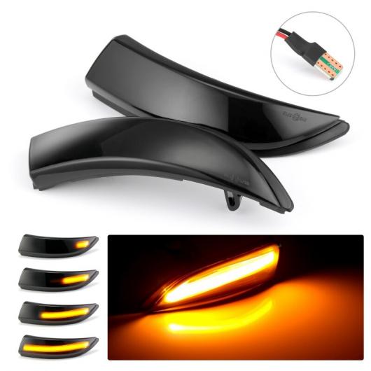 ダイナミック ウインカー LED サイド バックミラー ミラー シーケンシャル インジケーター 適用: フォード/FORD フィエスタ MK7 2008-2017 B-MAX AL-II-1999 AL