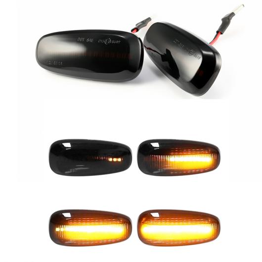 2ピース LED ダイナミック ウインカー フロー ウォーター フェンダー サイド マーカー ランプ 適用: オペル/OPEL ザフィーラ A 1999-2005 アストラ G 1998-2009 AL-II-2065 AL