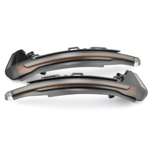 2ピース ダイナミック ウインカー LED シーケンシャル リア ビュー ミラー サイド インジケーター 適用: アウディ/AUDI A1 8X 2011-2018 AL-II-2077 AL